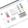 Projektowanie etykiet fleksograficznych na folii i papierze – RED APPLE